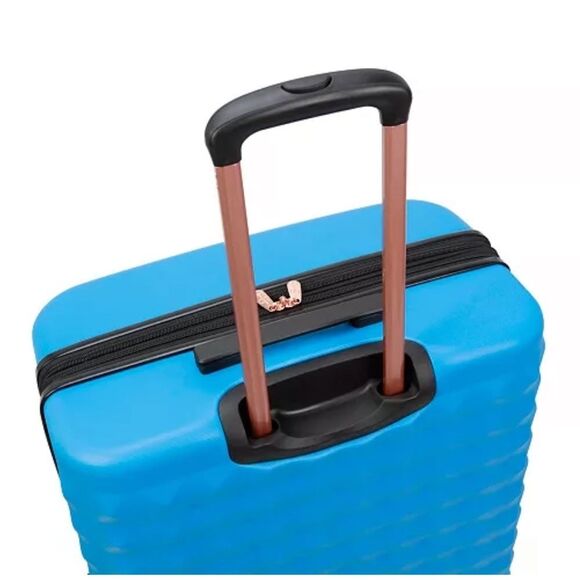 JESSICA SIMPSON HARDSIDE ROLLER LUGGAGE Vibrance suitcase  24” - Picture 6 of 11